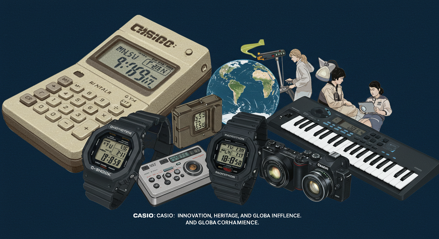 Casîo: Innovation, Heritage, and Global Influence