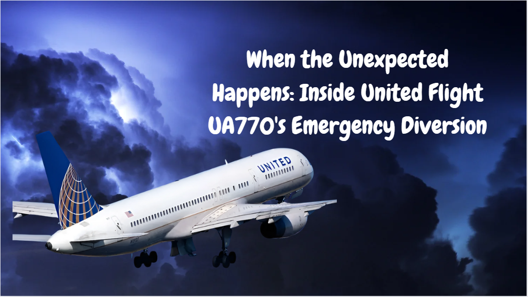 Flight UA770's Emergency Diversion