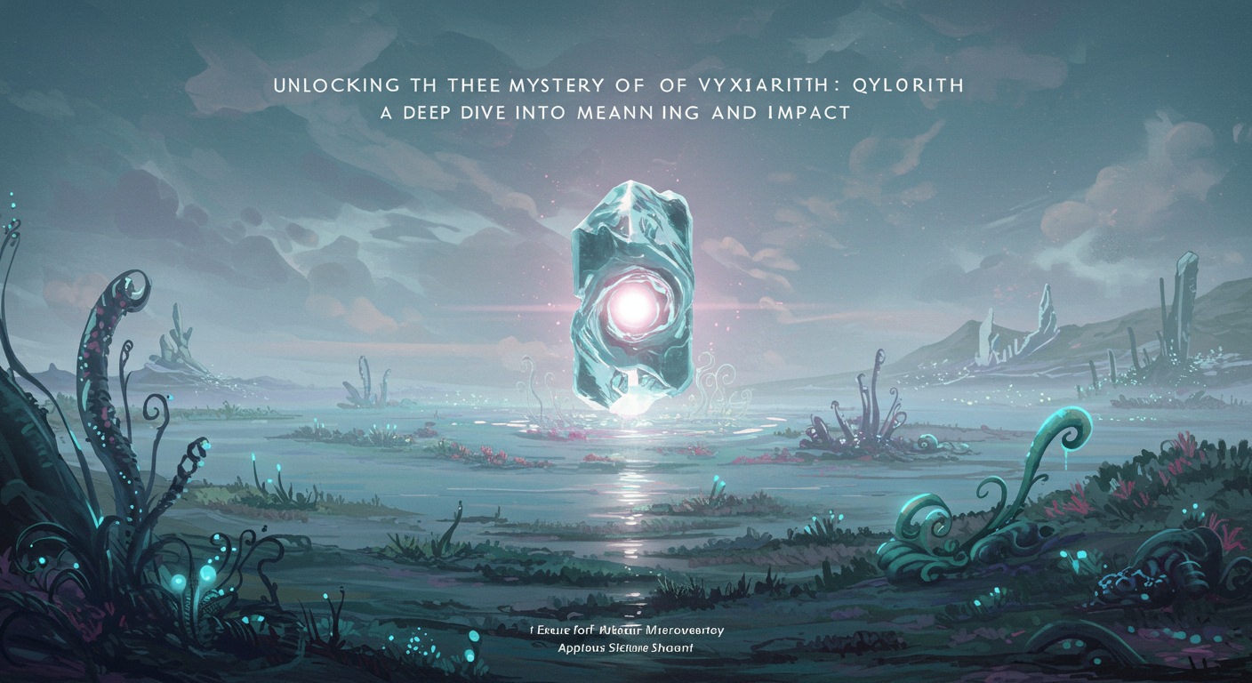 Unlocking the Mystery of Vyxarind Qylorith: A Deep Dive into Meaning and Impact