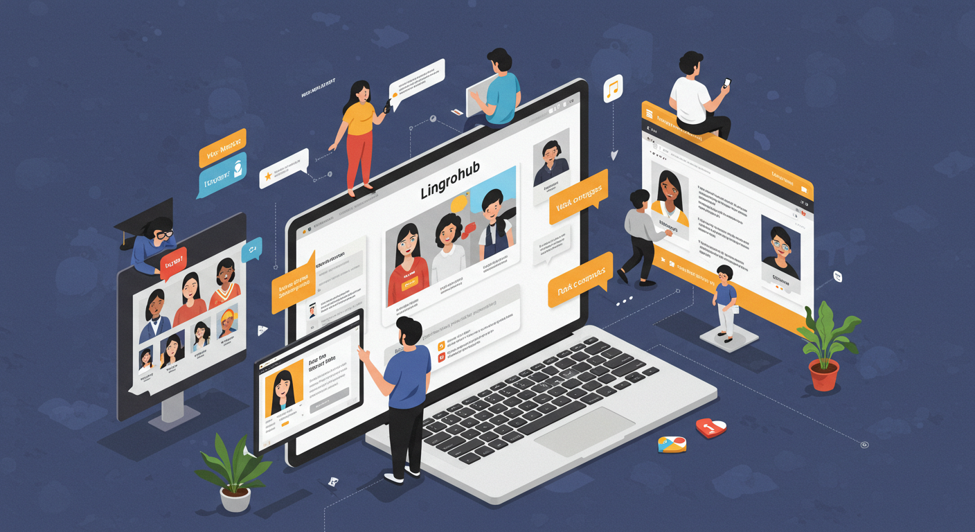 Lingrohub: A Modern Platform for Learning and Collaboration