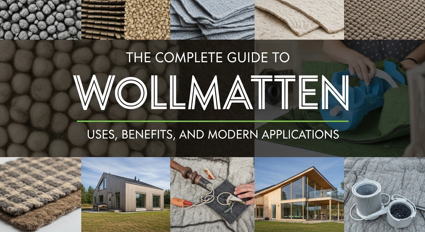 Wollmatten: The Natural Innovation Transforming Modern Living