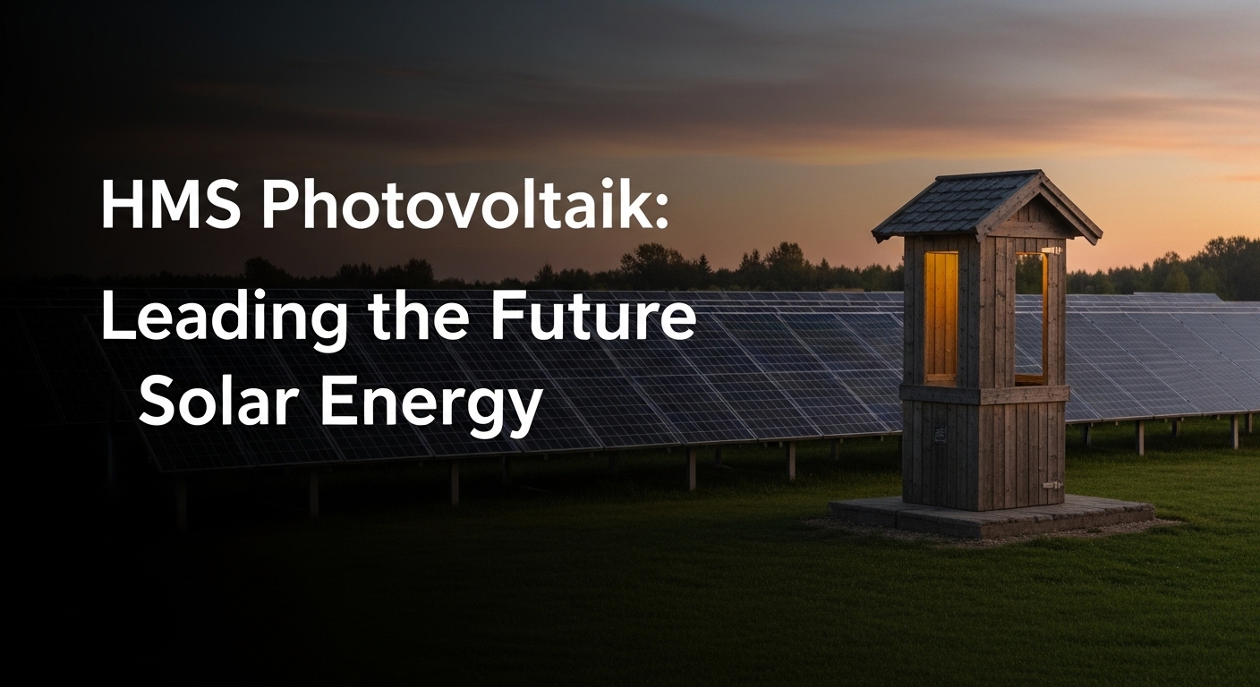 HMS Photovoltaik: Leading the Future of Solar Energy