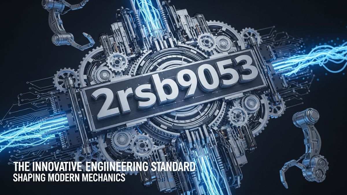 Exploring 2rsb9053 – The Innovative Engineering Standard Shaping Modern Mechanics