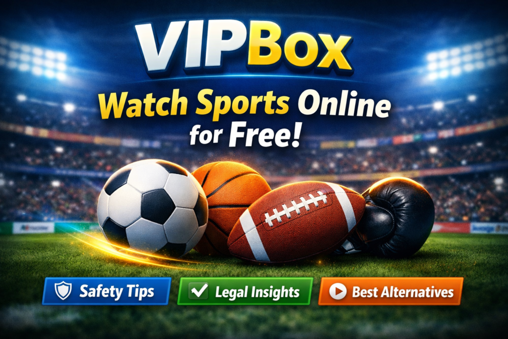 VIPBox 7 Smart Ways To Watch Sports Online Safely Today
