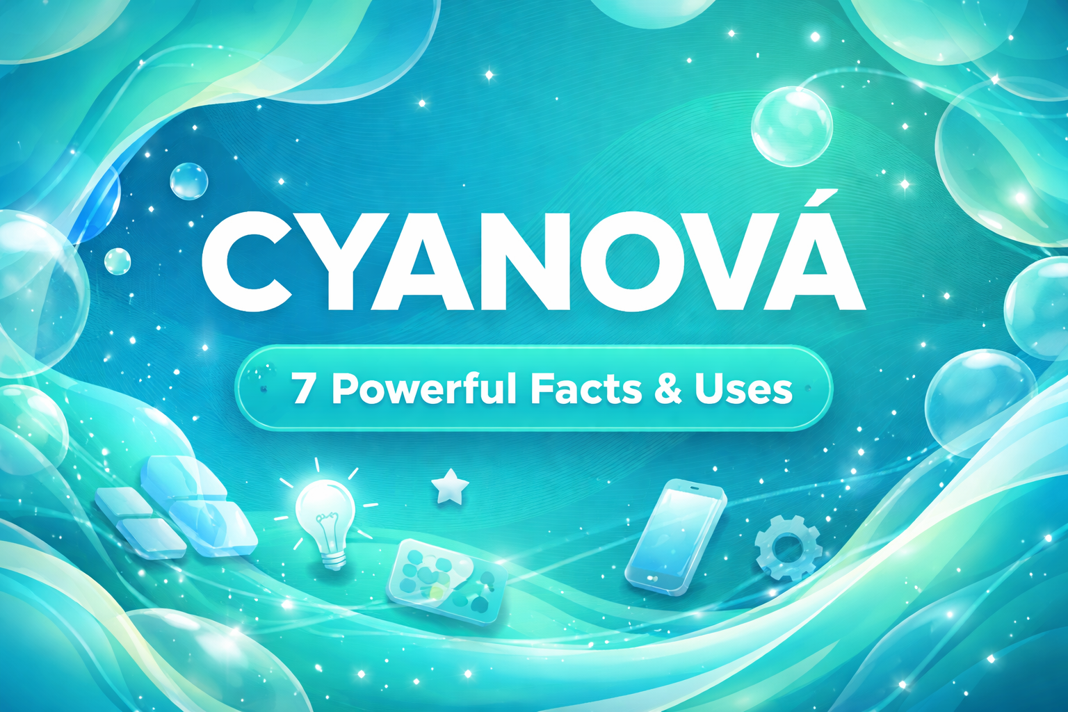 cyanová